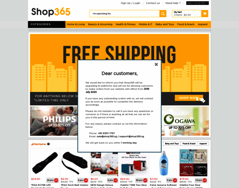 Shop365.com.sg thumbnail