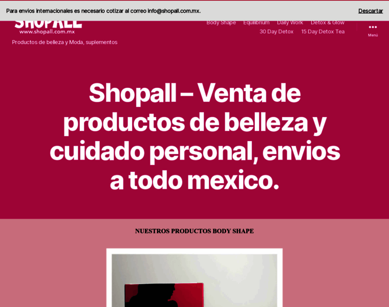 Shopall.com.mx thumbnail