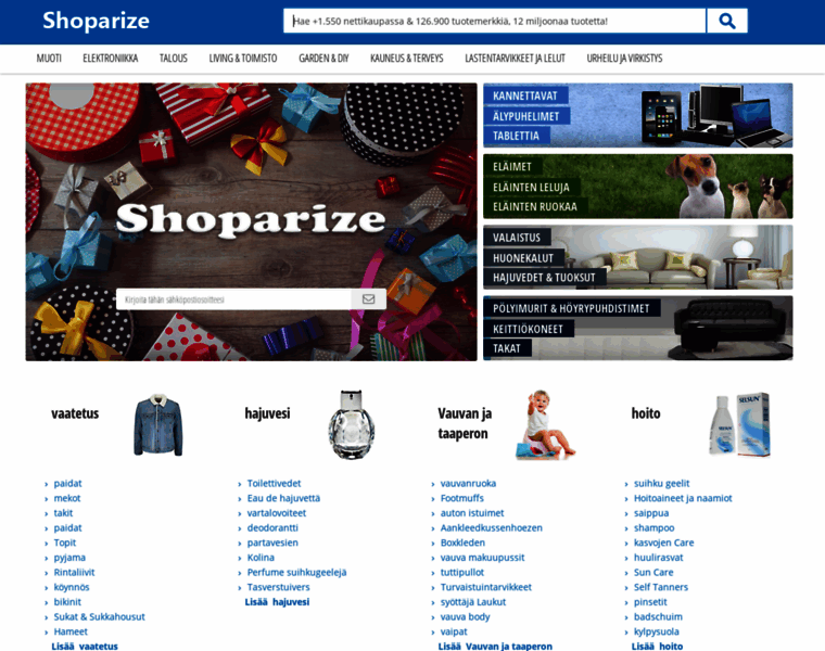 Shoparize.fi thumbnail