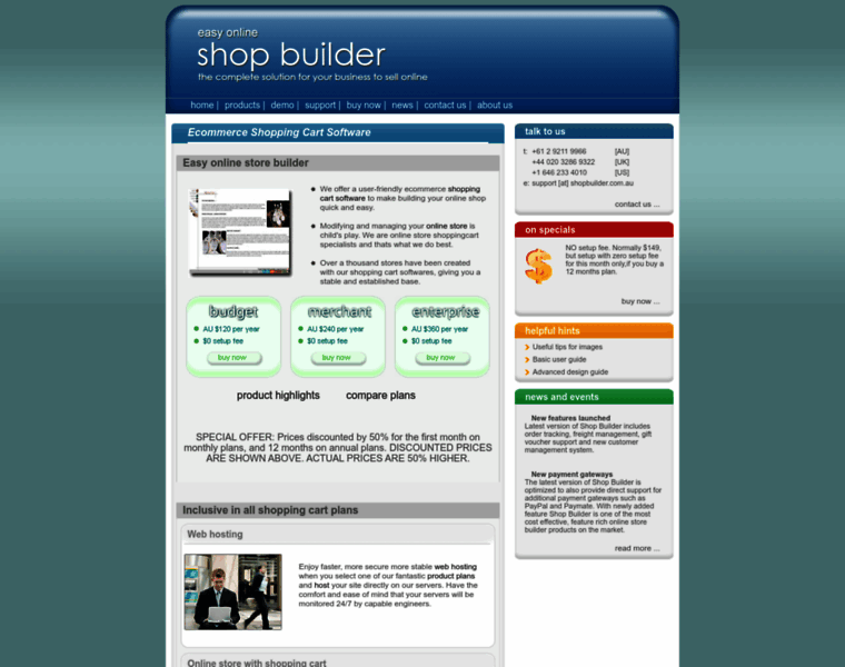 Shopbuilder.com.au thumbnail