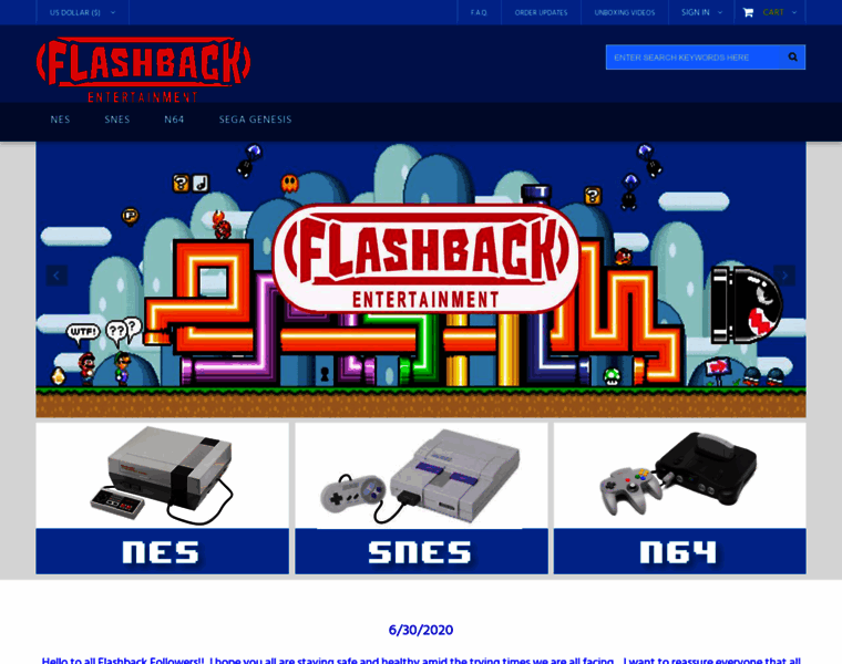 Shopflashbackgames.com thumbnail