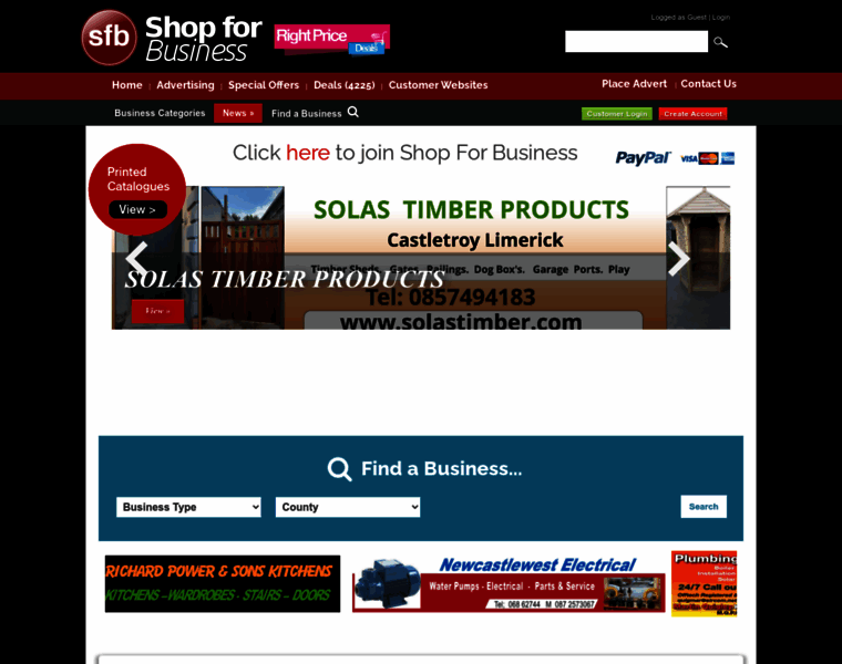 Shopforbusiness.net thumbnail