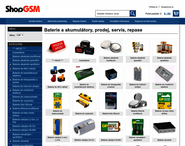 Shopgsm.cz thumbnail