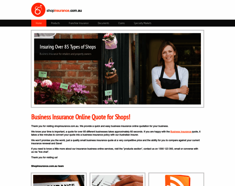 Shopinsurance.com.au thumbnail