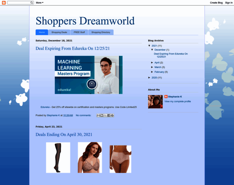 Shoppersdreamworld.com thumbnail