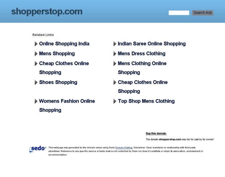 Shopperstop.com thumbnail