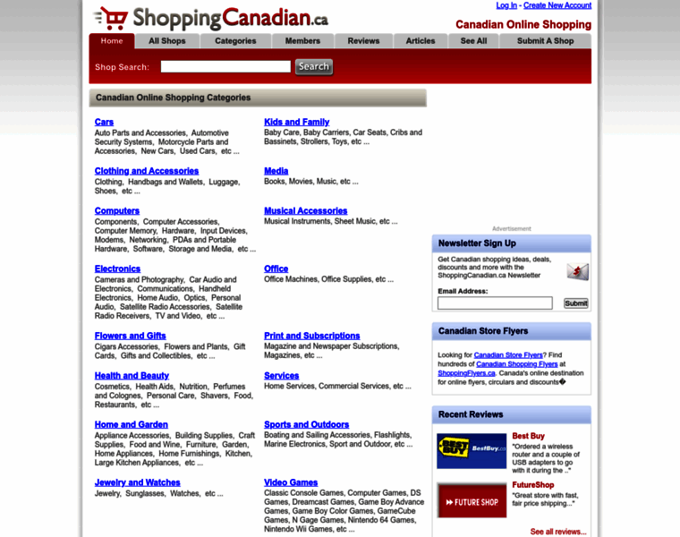 Shoppingcanadian.ca thumbnail