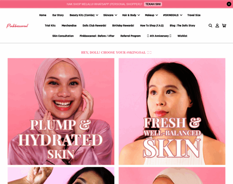 Shoppinkboxcereal.com thumbnail