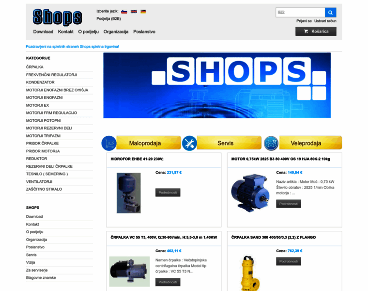 Shops.si thumbnail