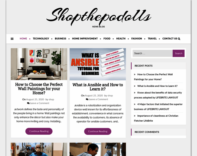 Shopthepodolls.com thumbnail