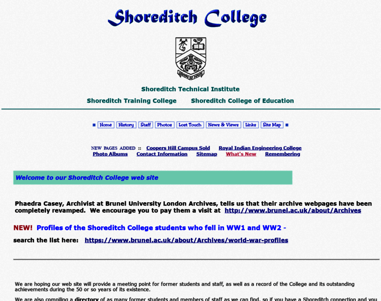 Shoreditchcollege.org thumbnail
