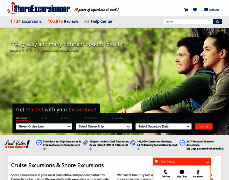 Shoreexcursioneer.com thumbnail Shoreexcursioneer.com thumbnail