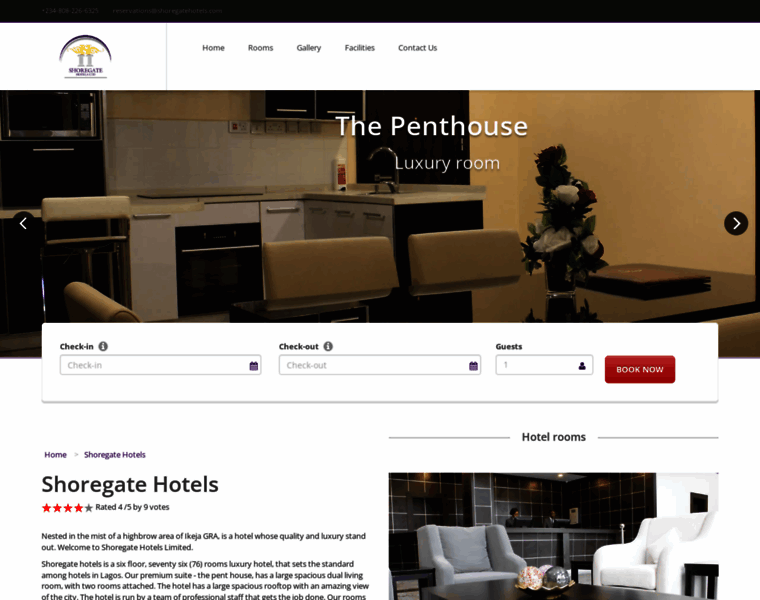 Shoregatehotels.com thumbnail