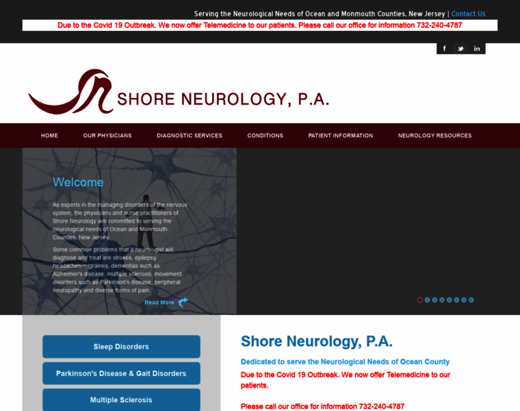 Shoreneurology.com thumbnail