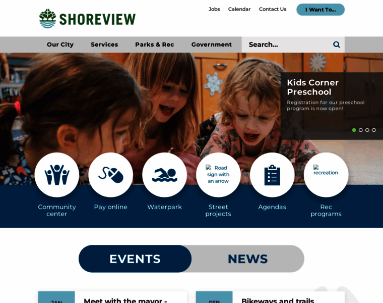 Shoreviewmn.gov thumbnail
