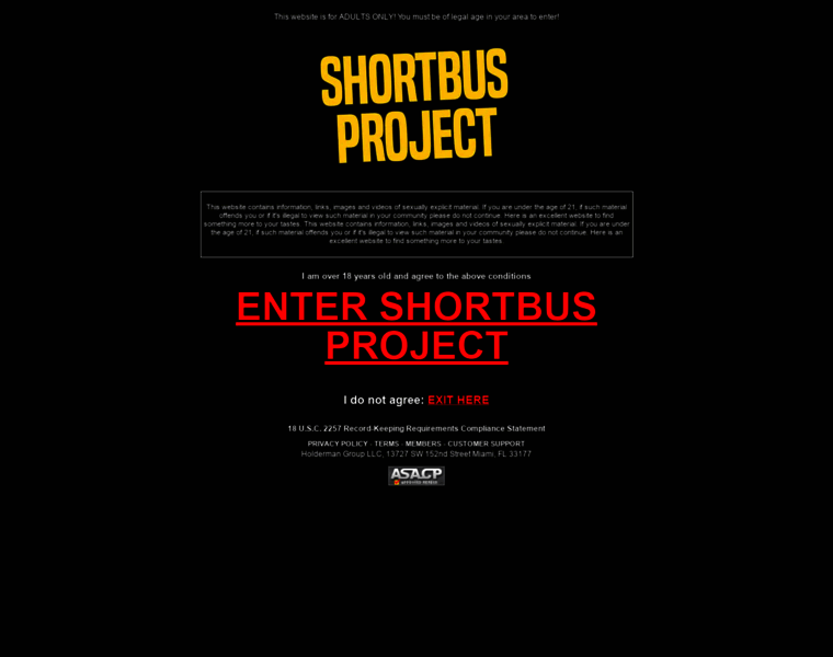 Shortbusproject.net thumbnail