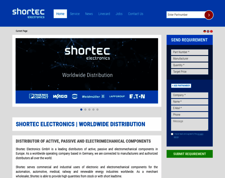 shortec.com at WI. Shortec Electronics | Electronic Component Distributor