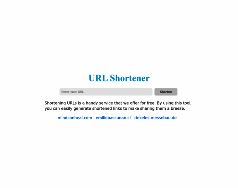 Shortenurls.eu thumbnail Shortenurls.eu thumbnail