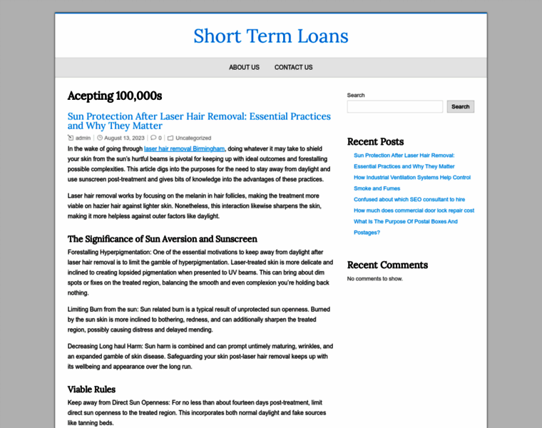 Shortterm-loans.net thumbnail