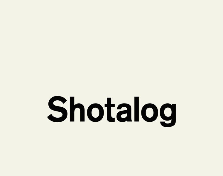 Shotalog.com thumbnail