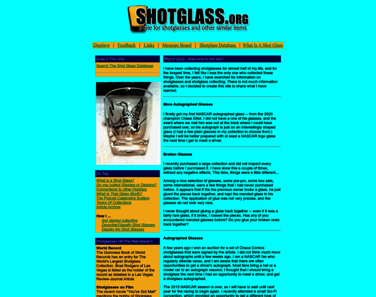 Shotglass.org thumbnail