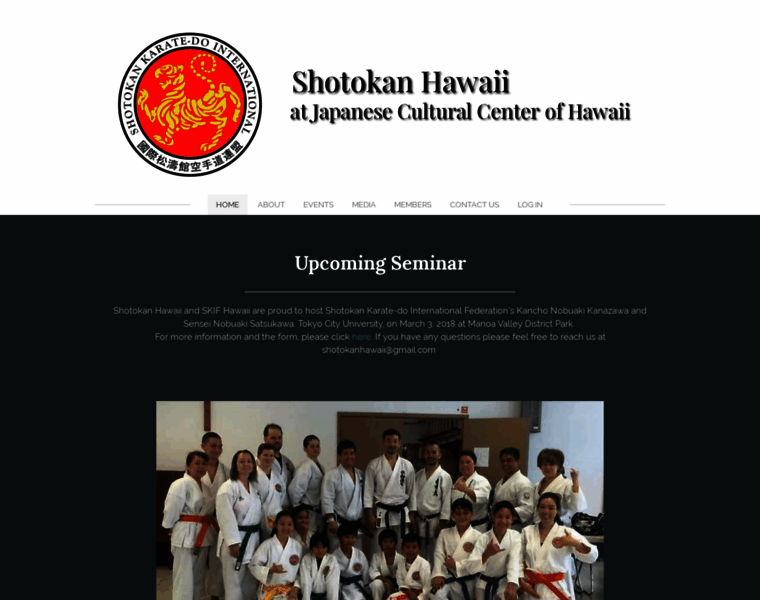 Shotokanhawaii.com thumbnail