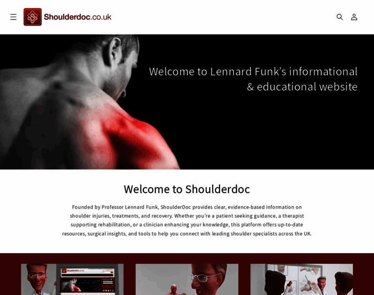Shoulderdoc.co.uk thumbnail Shoulderdoc.co.uk thumbnail