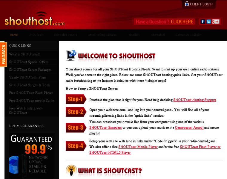 Shouthostdirect.com thumbnail