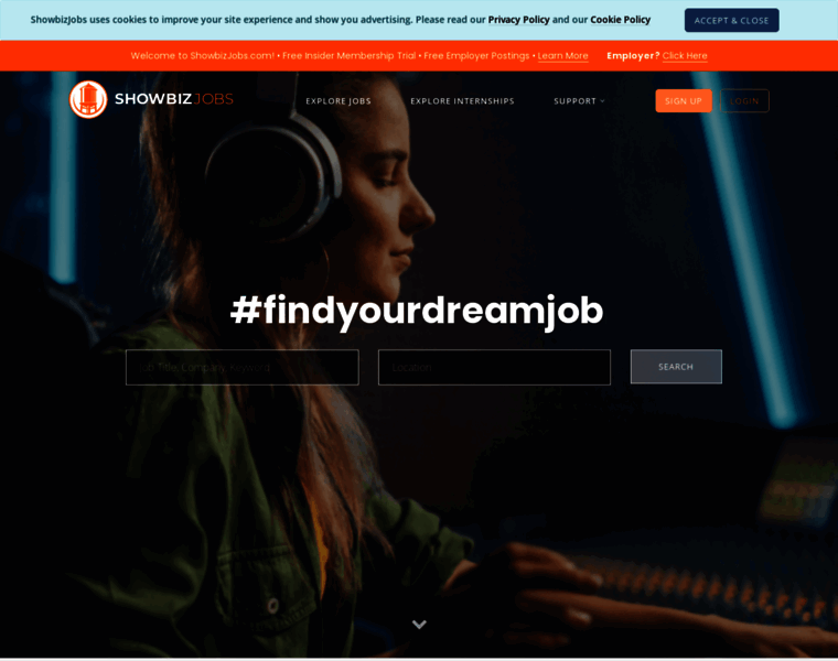Showbizjobs.com thumbnail Showbizjobs.com thumbnail
