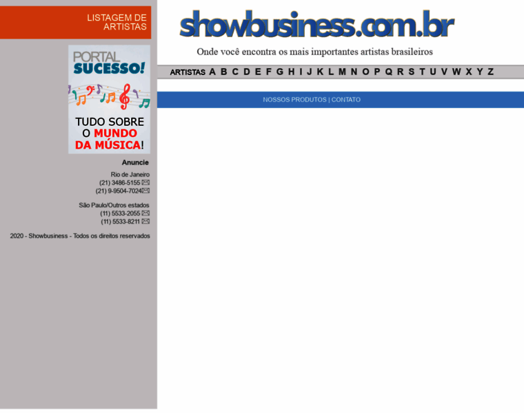 Showbusiness.com.br thumbnail