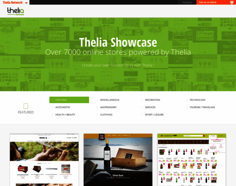 Showcase.thelia.net thumbnail