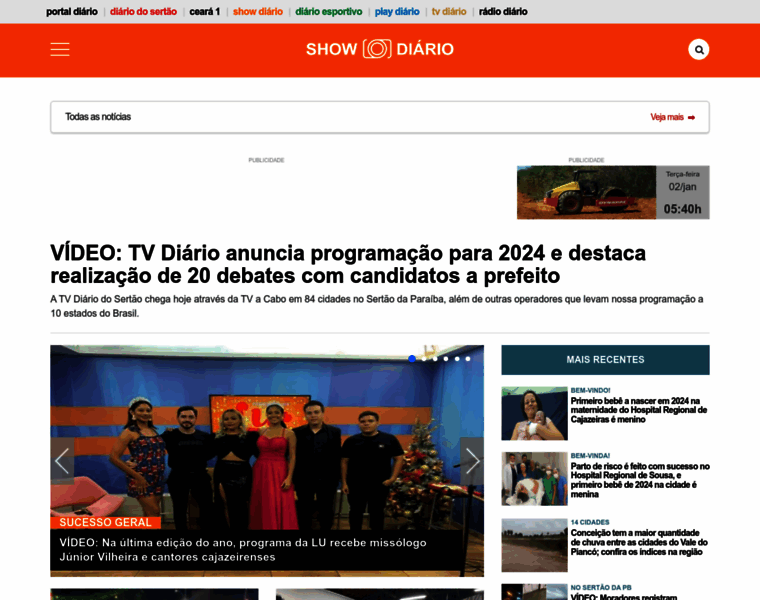 Showdiario.com.br thumbnail