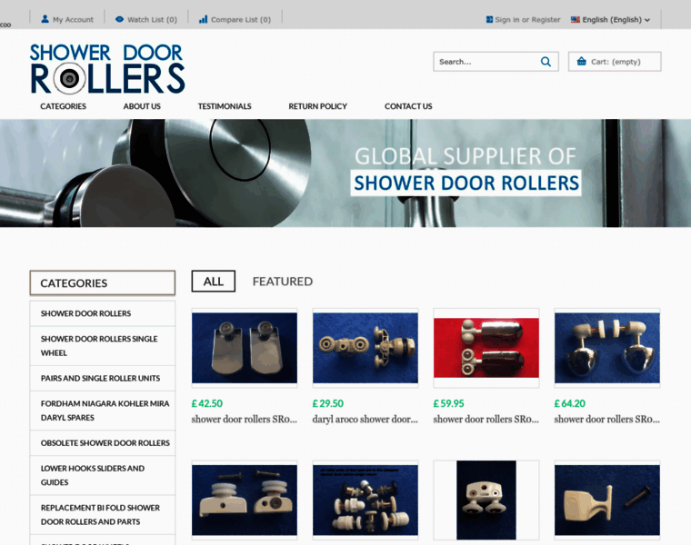 Showerdoorrollers.co.uk thumbnail