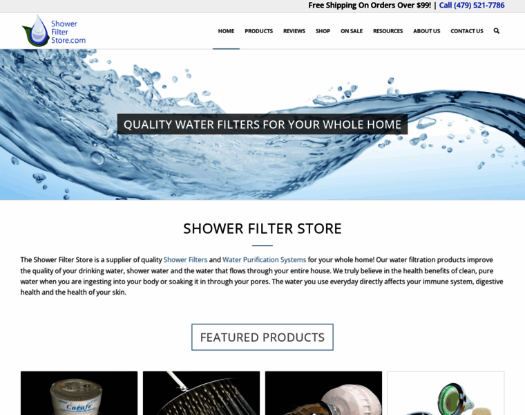 Showerfilterstore.com thumbnail