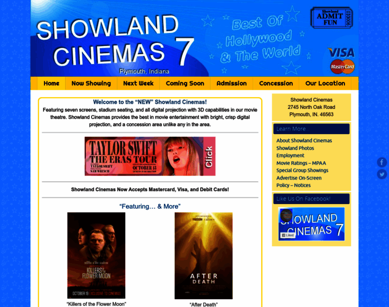 Showlandcinemas.com thumbnail