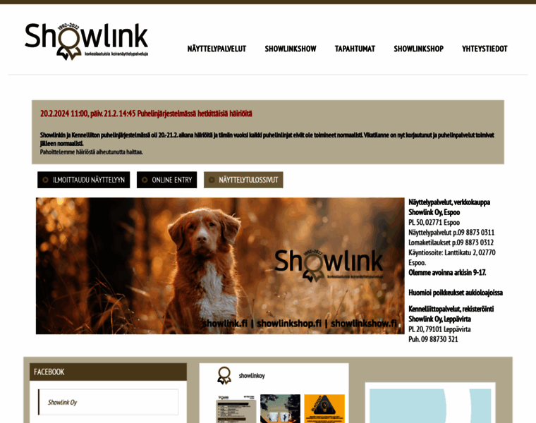 Showlink.fi thumbnail