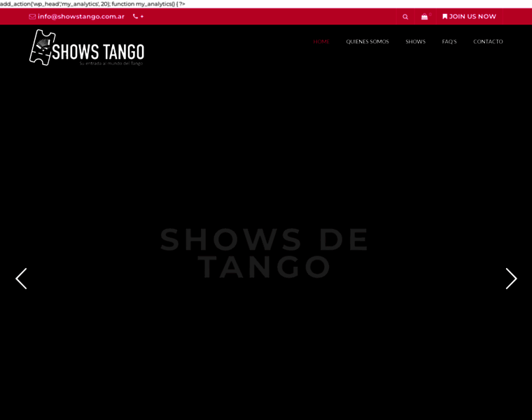 Showstango.com.ar thumbnail