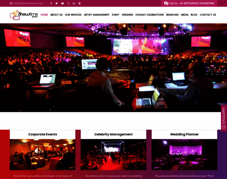 Showtimeevent.com thumbnail