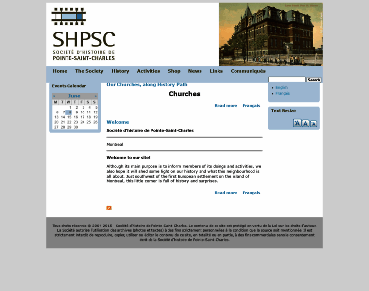 Shpsc.org thumbnail