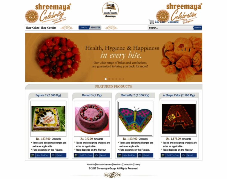 Shreemayabakery.com thumbnail