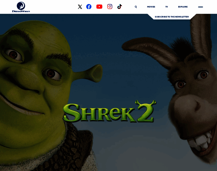 Shrek2.com thumbnail