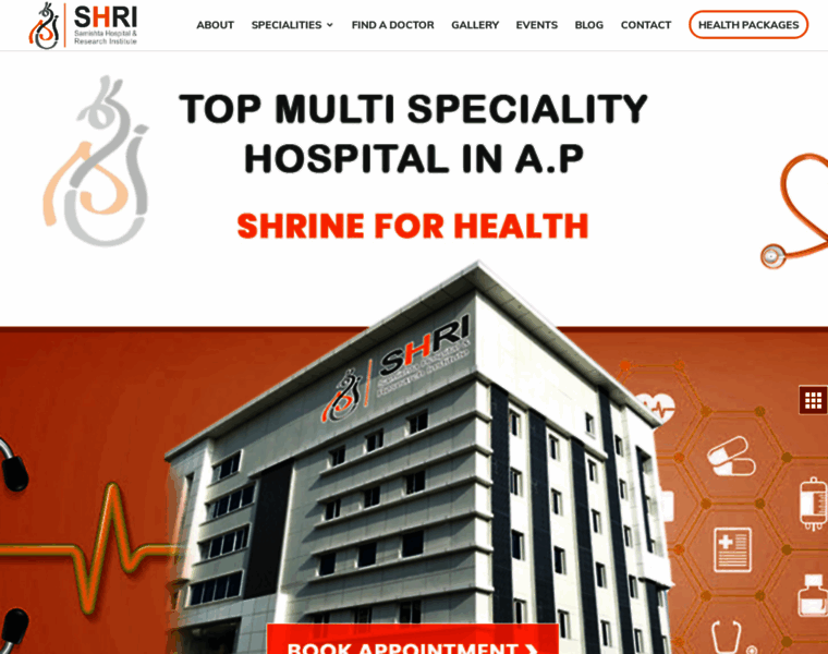 Shrihospital.com thumbnail