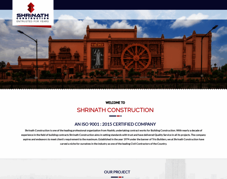 Shrinathconstruction.com thumbnail