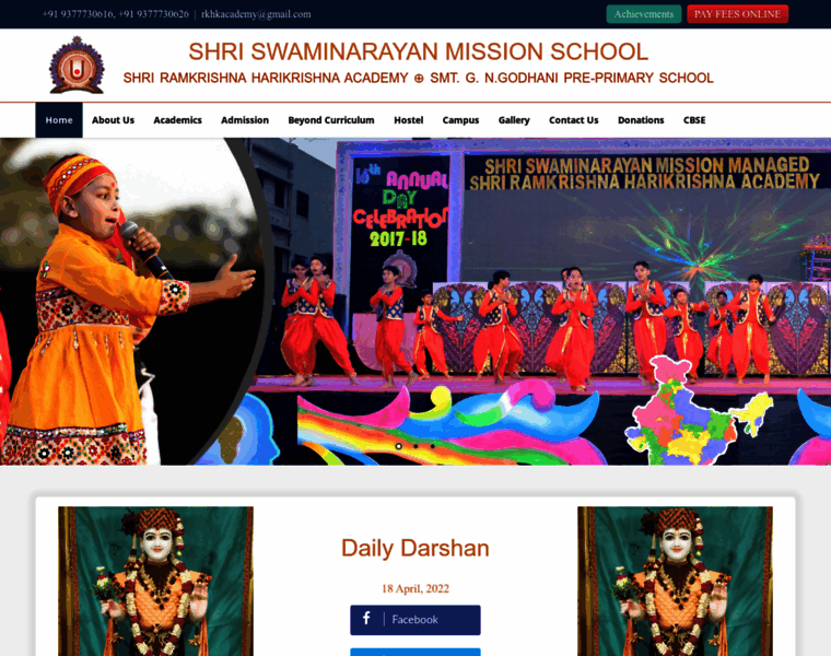Shriswaminarayanmission.org thumbnail
