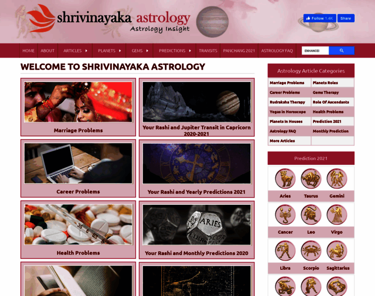 Shrivinayakaastrology.com thumbnail