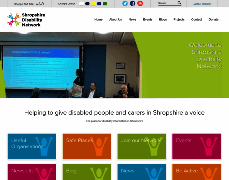 Shropshire-disability.net thumbnail