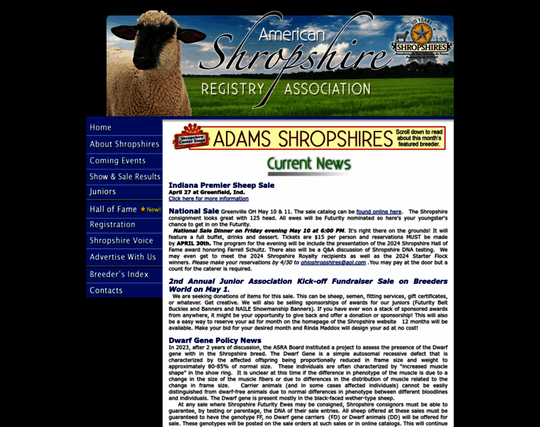 Shropshires.org thumbnail