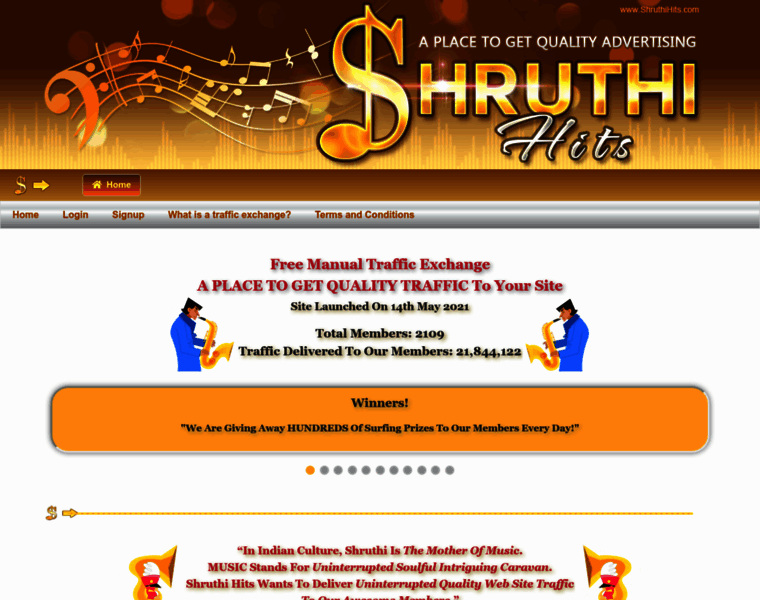 Shruthihits.com thumbnail