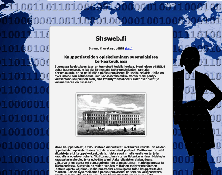 Shsweb.fi thumbnail