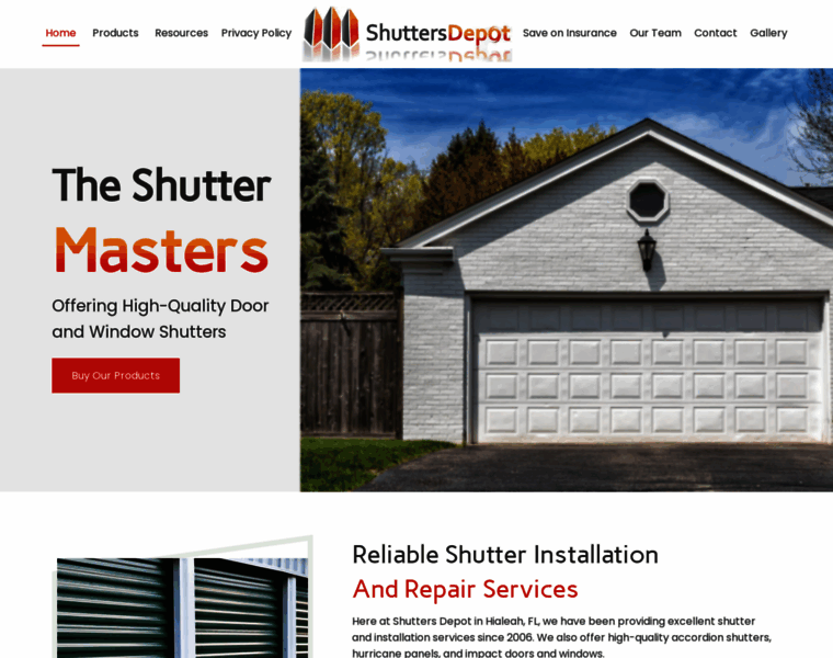 Shutters-depot.com thumbnail